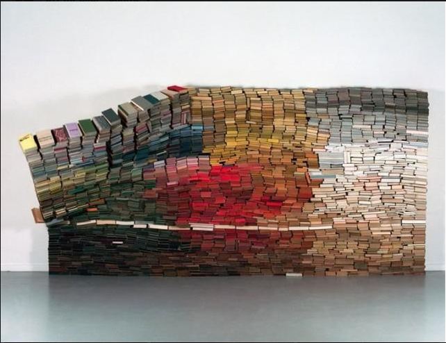 Anouk Kruithof books installation