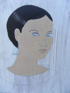 Girl with Black hair