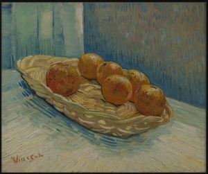 Vincent van Gogh, Basket with oranges, 1888. Oil on canvas