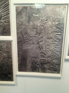 Summerian Gods (Not the actual Title I'll research it and put up the right title) at The Shoshana Wayne Gallery