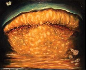 Liam Ryan Painting at The Recidency Gallery Pulse dec 2012