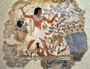 Fragment from the tomb of Nebamunat the British Museum